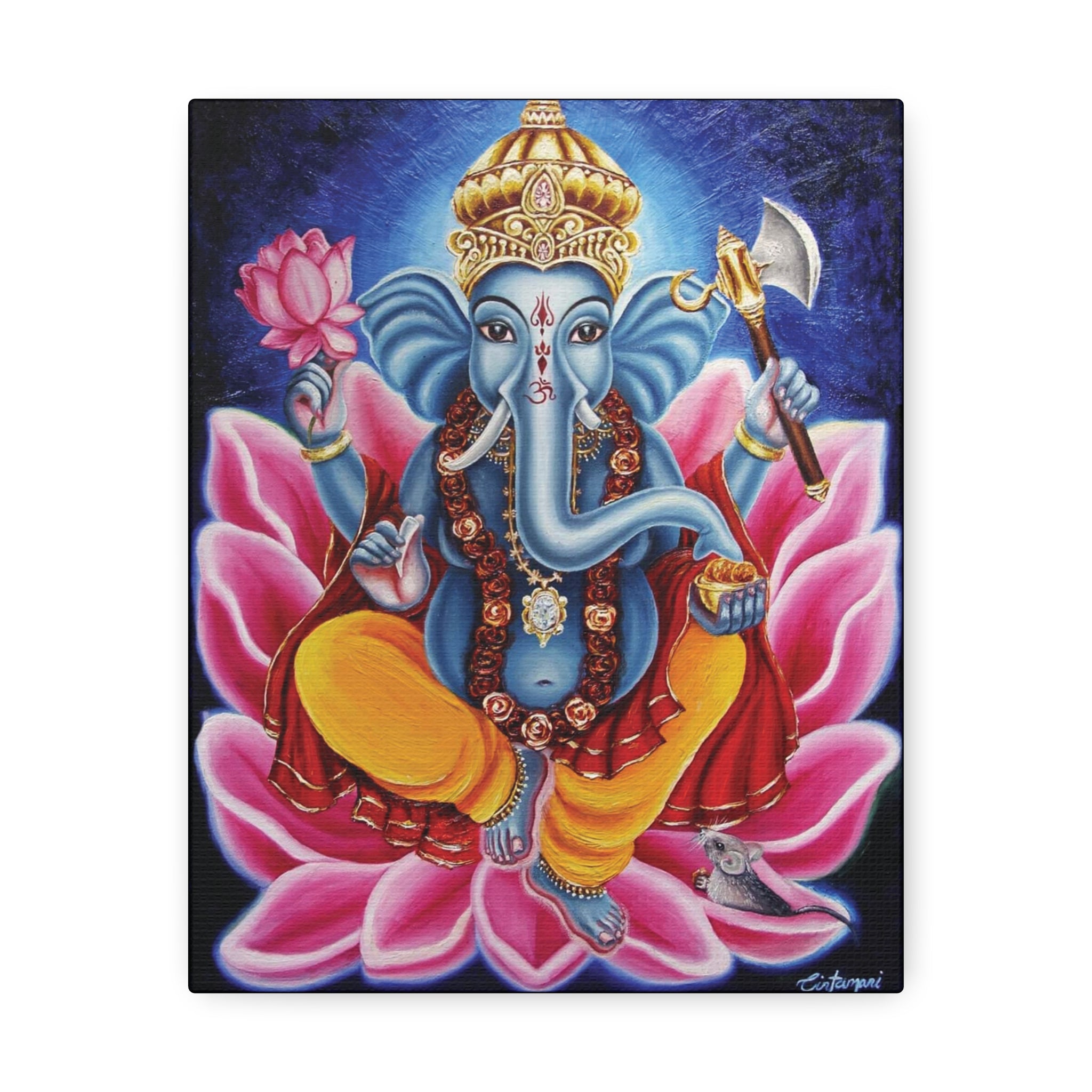 Lotus Seated Ganpati