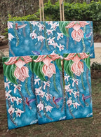 Floral Hummingbird Paintings